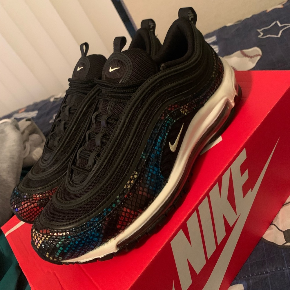 Woman’s AirMax 97 SE “Rainbow Snake”